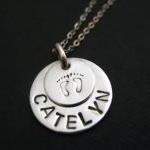 Personalized New Baby Neck..