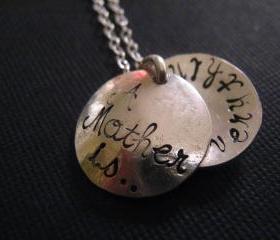 Quote Jewelry, Locket Necklace, Locket Style Pendant, Personalized Jewelry, Personalized Necklace